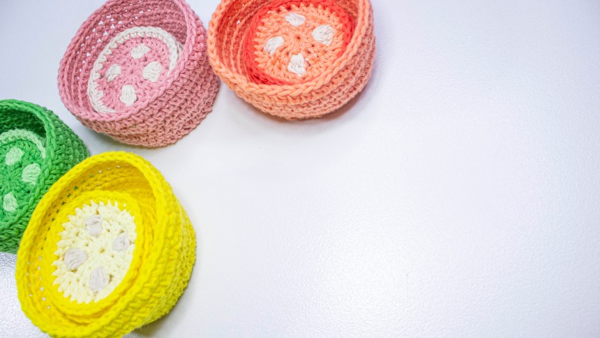 Crochet Fruity Face Pads
