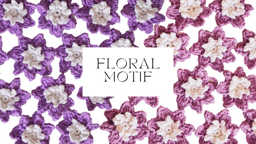 Crochet Floral Motif