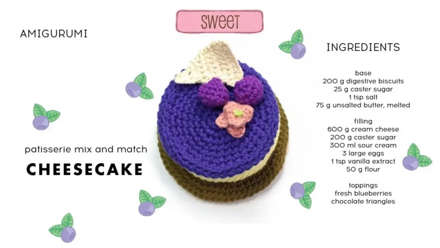 Cheesecake Amigurumi